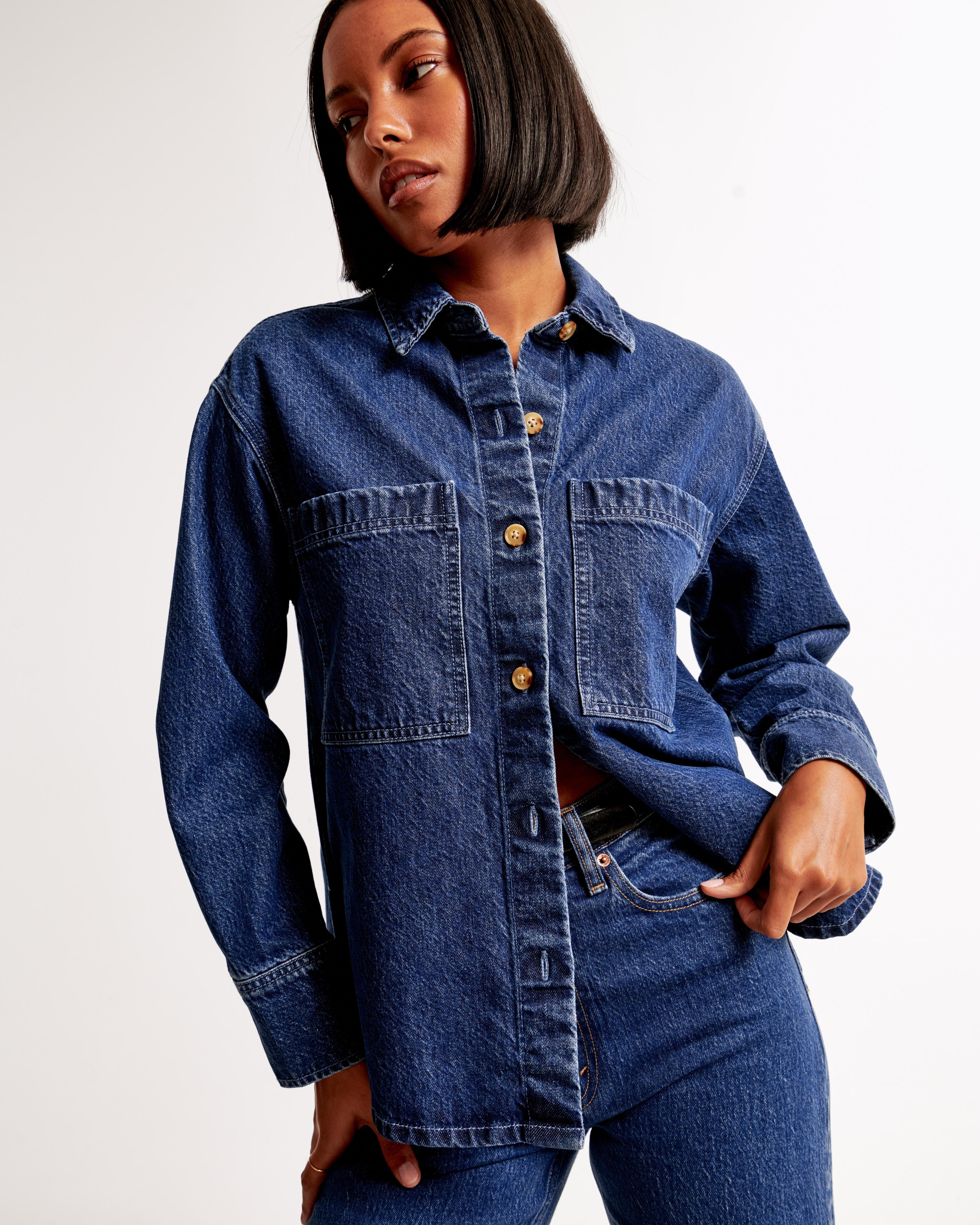 Oversized Denim Shirt product image