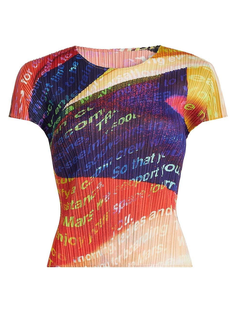 Womens Voyager Abstract Top Product Image