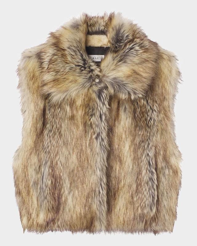 Naya Faux Fur Vest Product Image