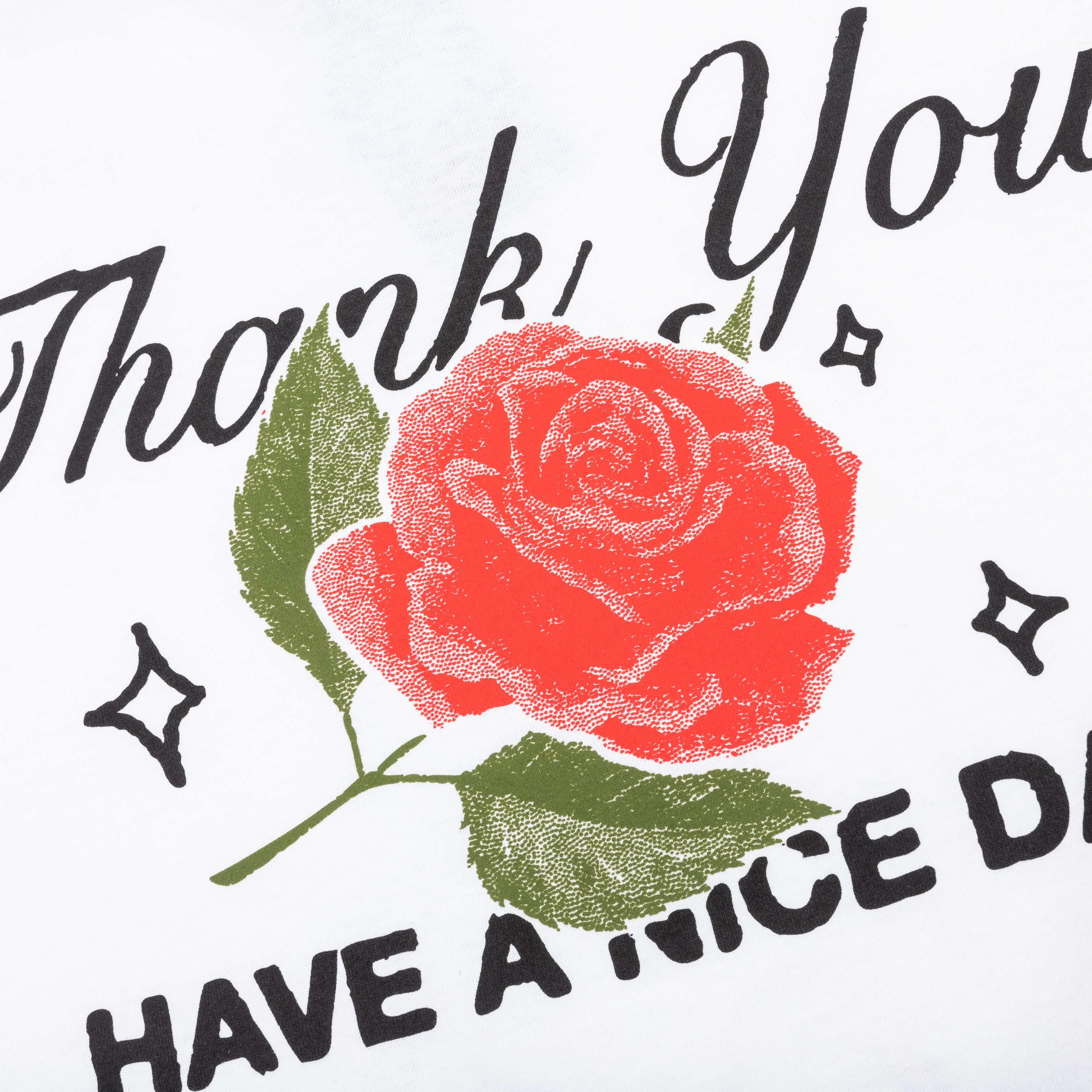 Thank You Nice Day T-Shirt - White Male Product Image