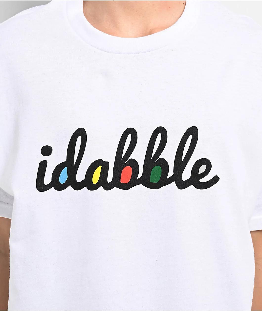 iDabble VM Cat White T-Shirt Product Image