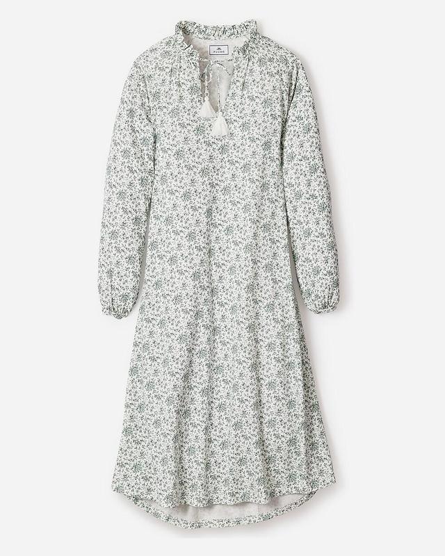 Petite Plume™ women's luxe Pima cotton Garbo nightgown Product Image