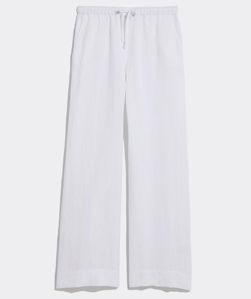 Tie-Waist Linen Pants Product Image