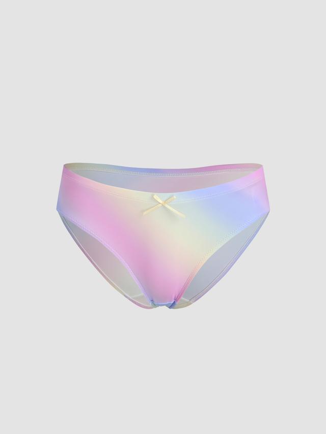 Ombre Mid Waist Panty Product Image