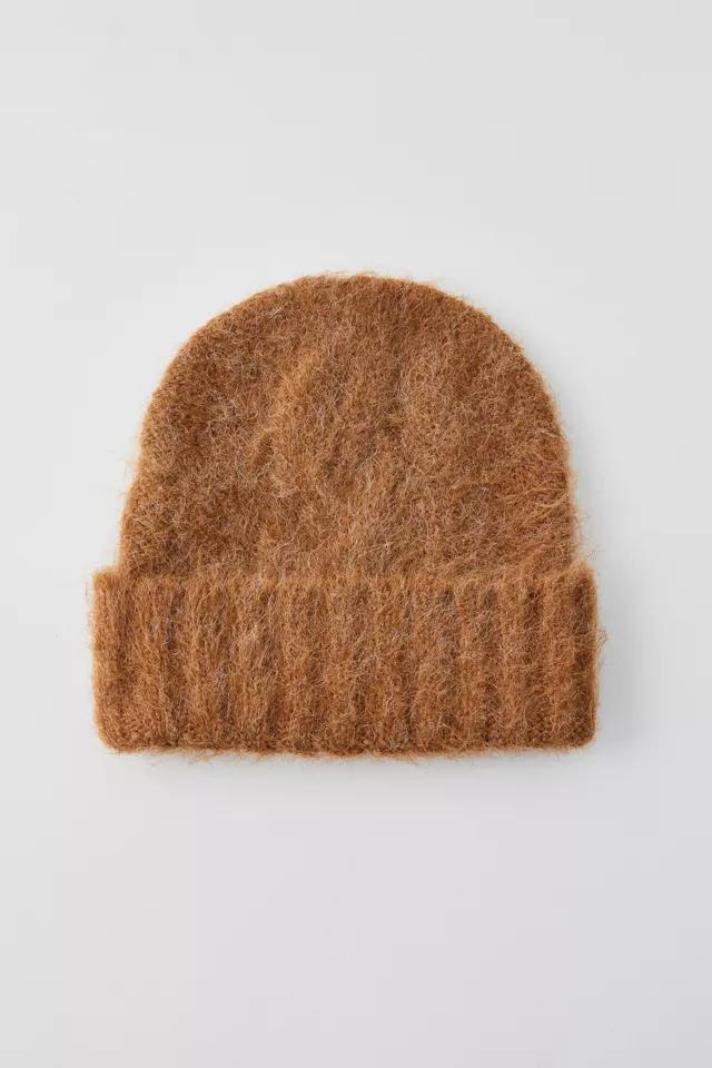 Brushed Cable Knit Beanie Product Image