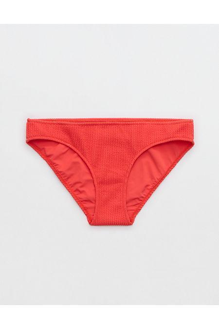 Aerie Crinkle Full Coverage Bikini Bottom Women's Product Image