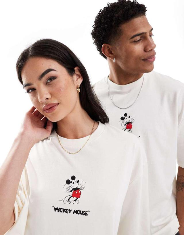 ASOS DESIGN Disney Mickey Mouse pajama set in black Product Image