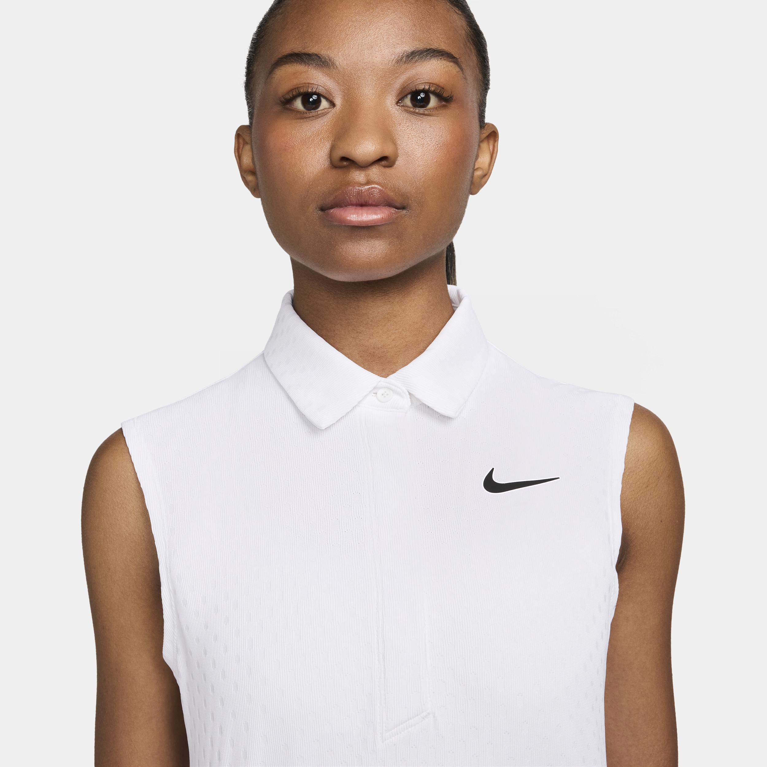 Nike Womens Tour Dri-FIT ADV Sleeveless Golf Polo Product Image