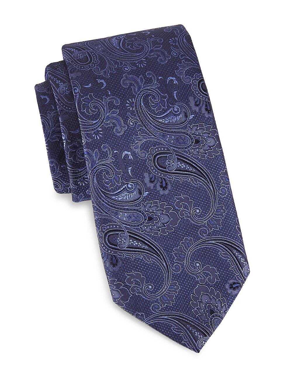 Mens Paisley Silk Tie Product Image