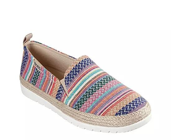 Skechers Womens Flexpadrille 3.0 In Detail Slip On Espadrille Product Image