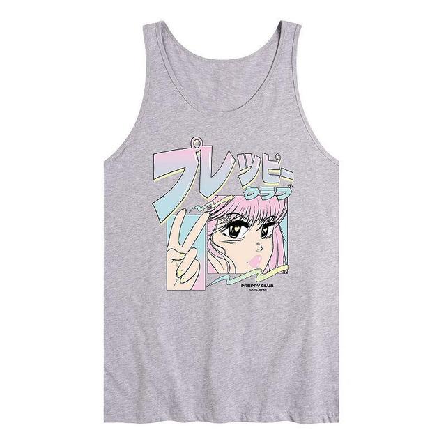 Mens Anime Preppy Club Tank Top Product Image