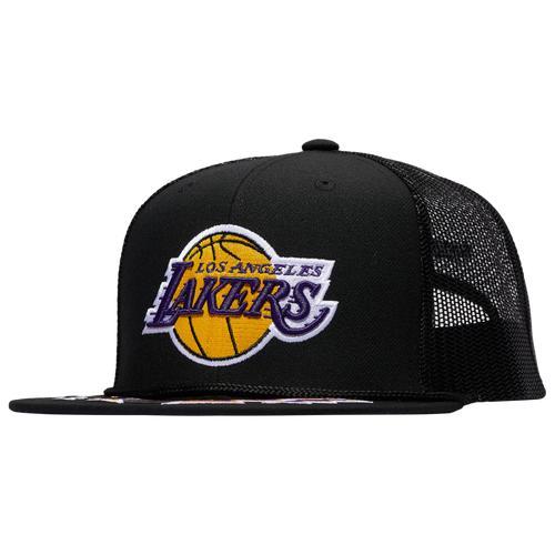 Mitchell & Ness Mens Los Angeles Lakers Mitchell & Ness Lakers Recharge Trucker Hat - Mens Product Image