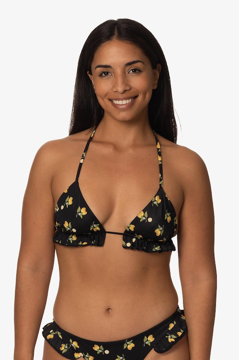 Pavones Bikini Top - Lemon Drop Female Product Image