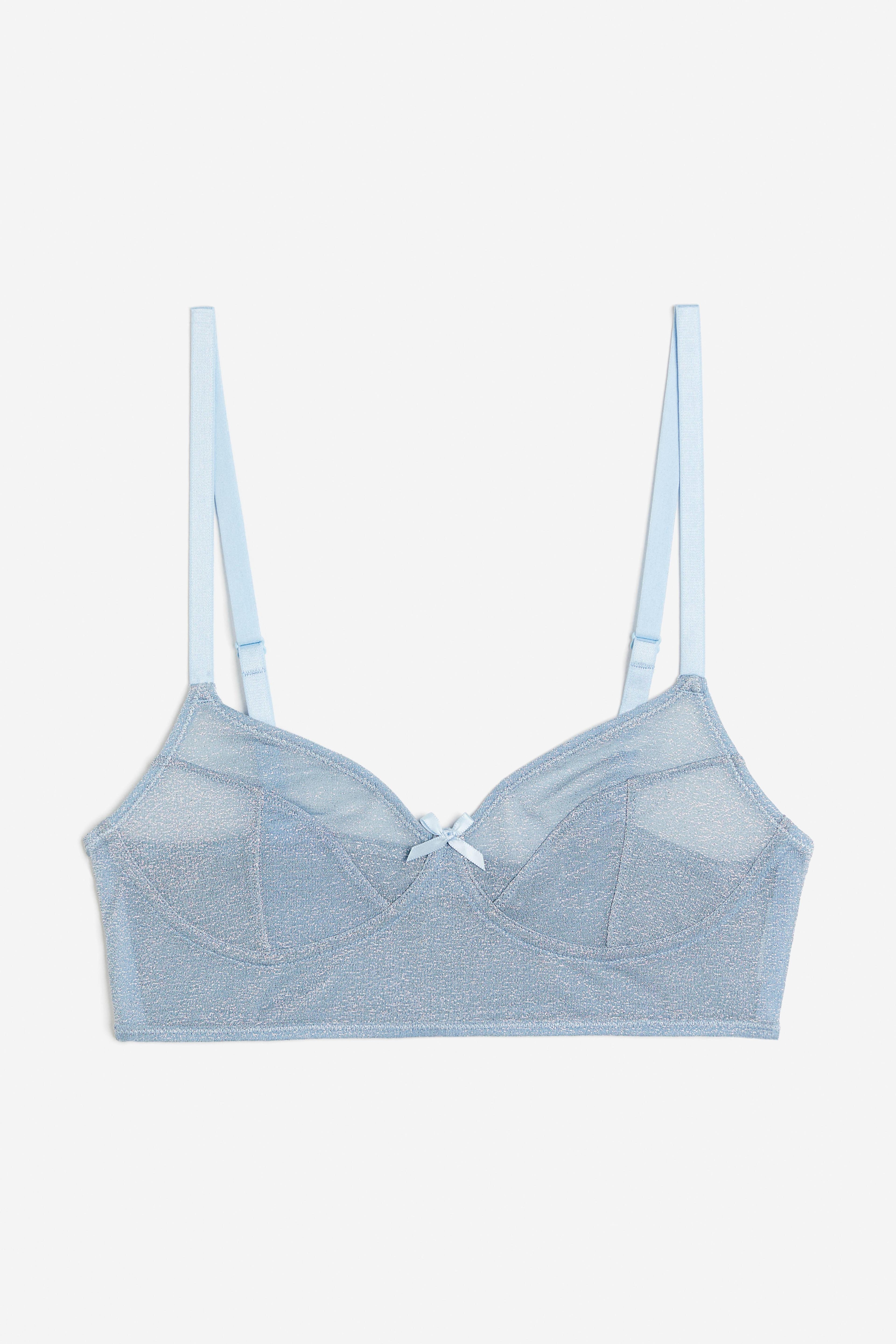 Soft-cup Mesh Bra Product Image