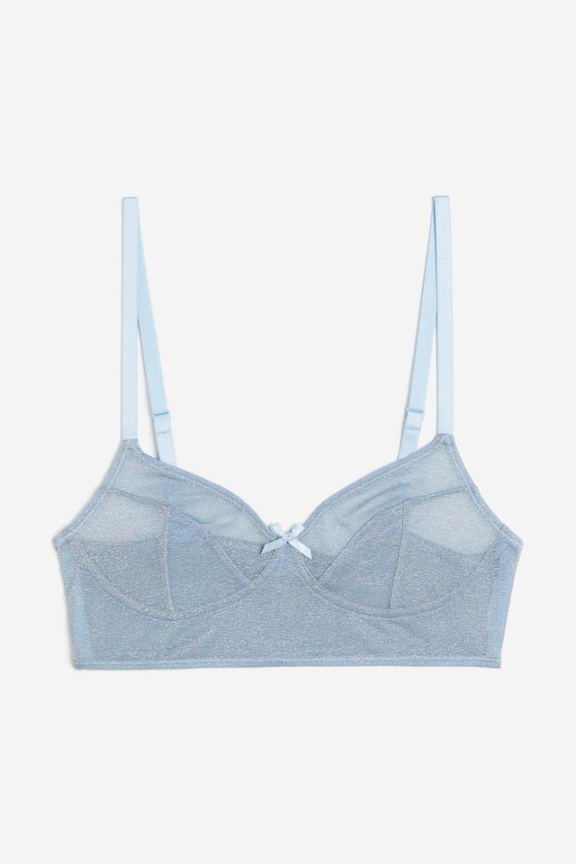 Soft-cup Mesh Bra Product Image