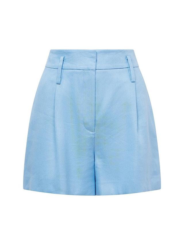 Reiss Hollie Pleat Shorts Product Image