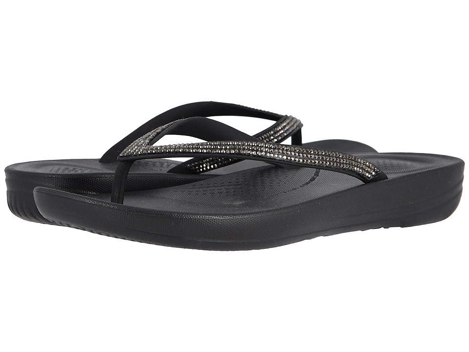 FitFlop iQushion Splash Crystal Flip Flop Product Image