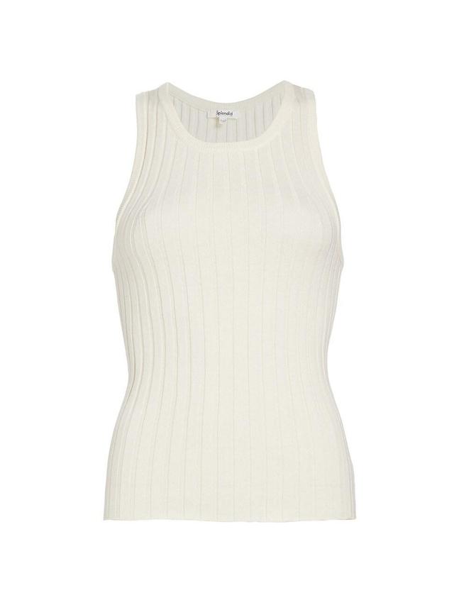 Splendid Ione Sweater Tank (Moonstone) Women's Clothing Product Image