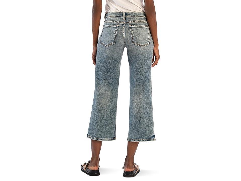 KUT from the Kloth Charlotte Mid Rise With Regular Hem-Frt Welt In Relative (Relative) Women's Jeans Product Image