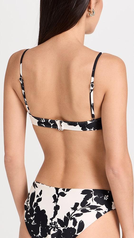 Tanya Taylor Paloma Bikini Top | Shopbop Product Image