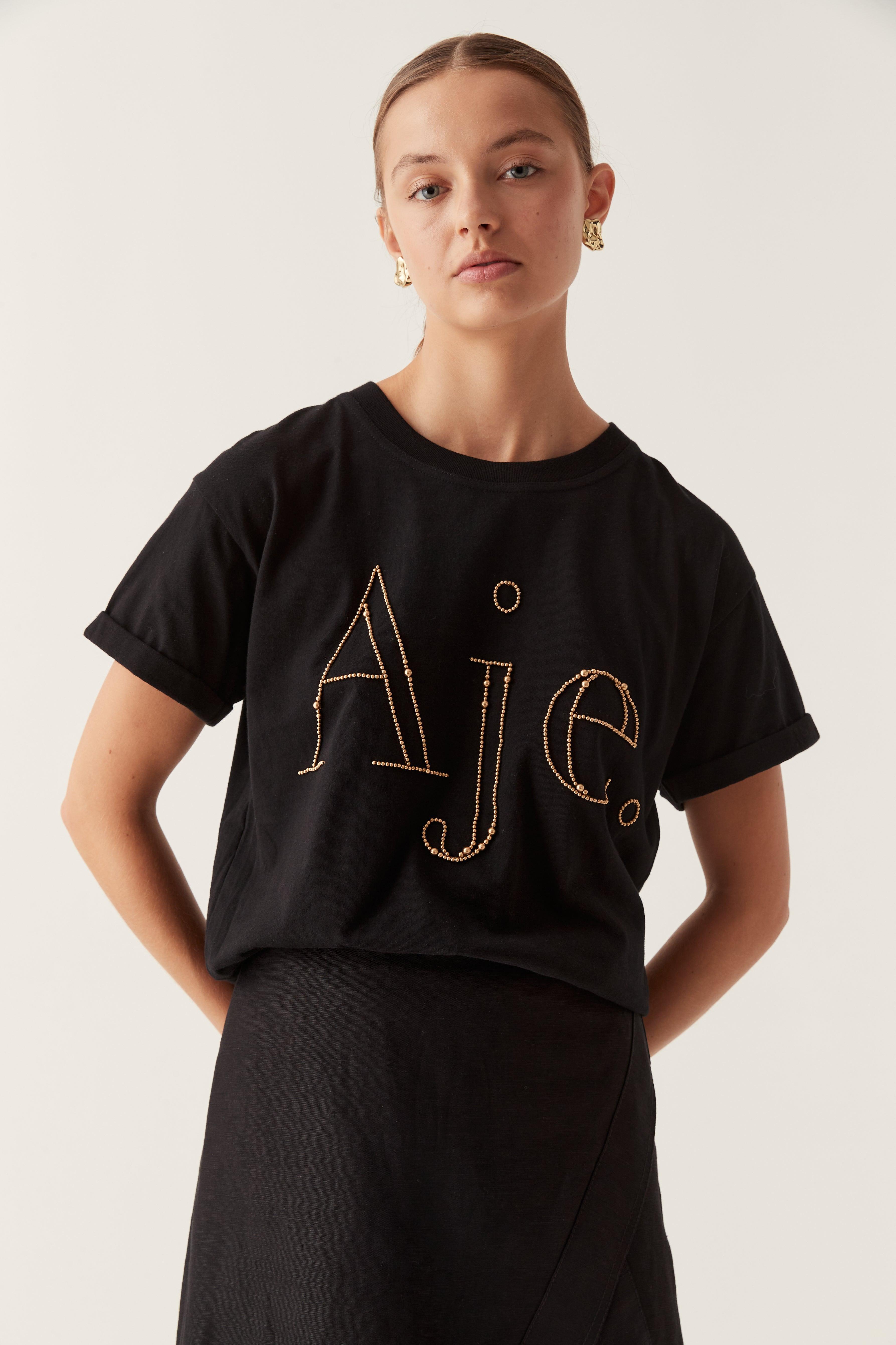 Amity Beaded Oversized Tee product image