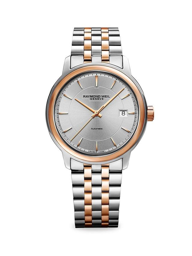 Maestro Two-Tone Stainless Steel Bracelet Watch Product Image