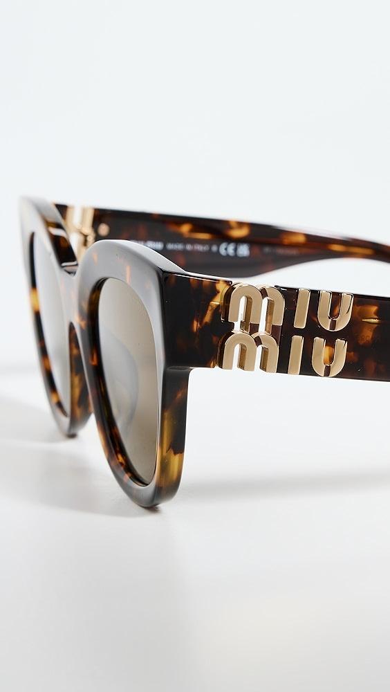 Miu Miu Glimpse Sunglasses | Shopbop Product Image