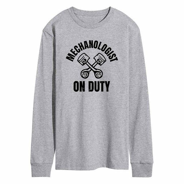 Mens Mechanologist Tee Dark Grey Product Image