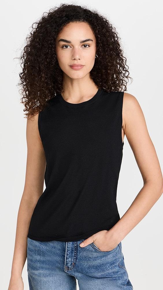 Theory Crew Neck Shell Top | Shopbop Product Image