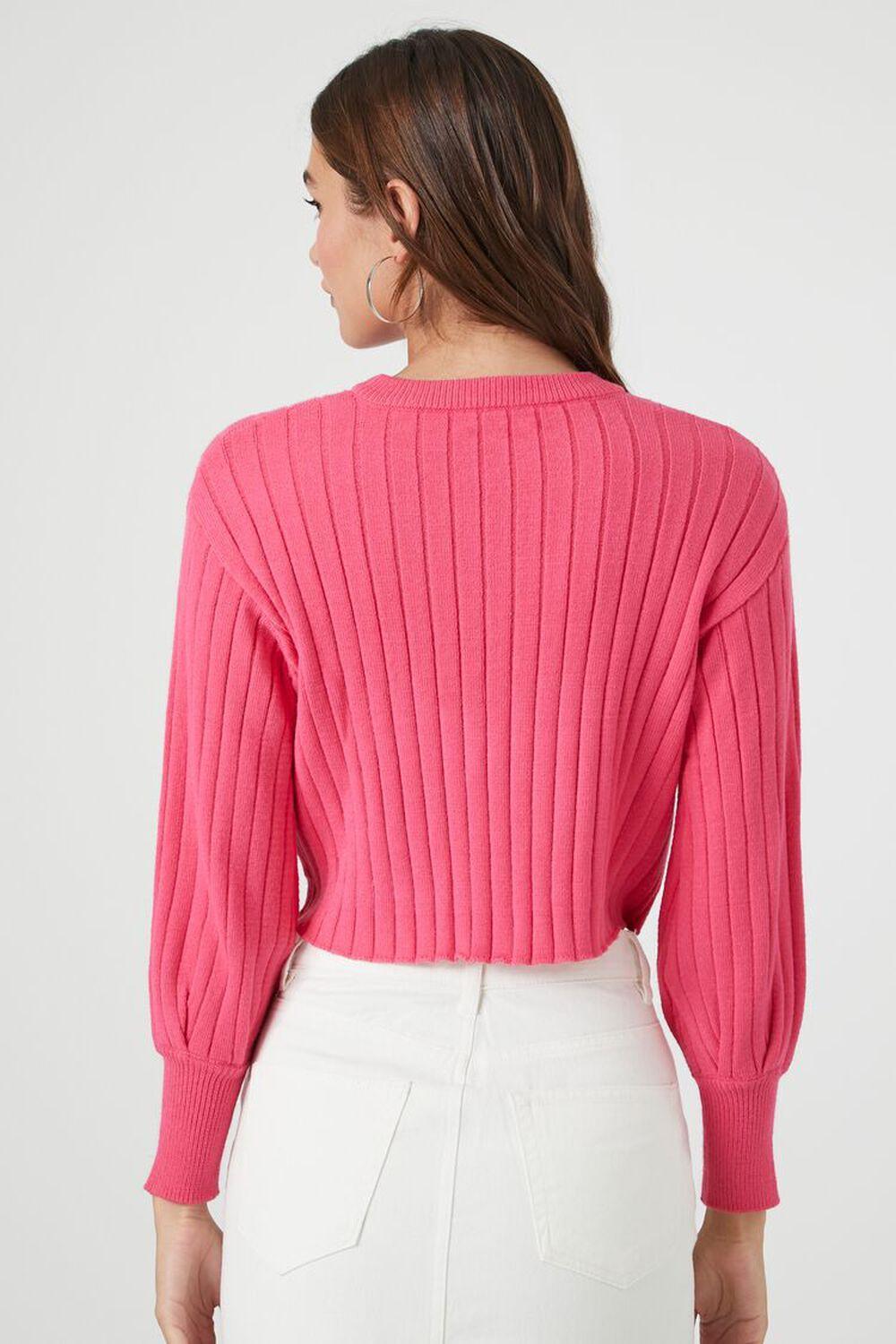 Cropped Rib-Knit Sweater | Forever 21 Product Image