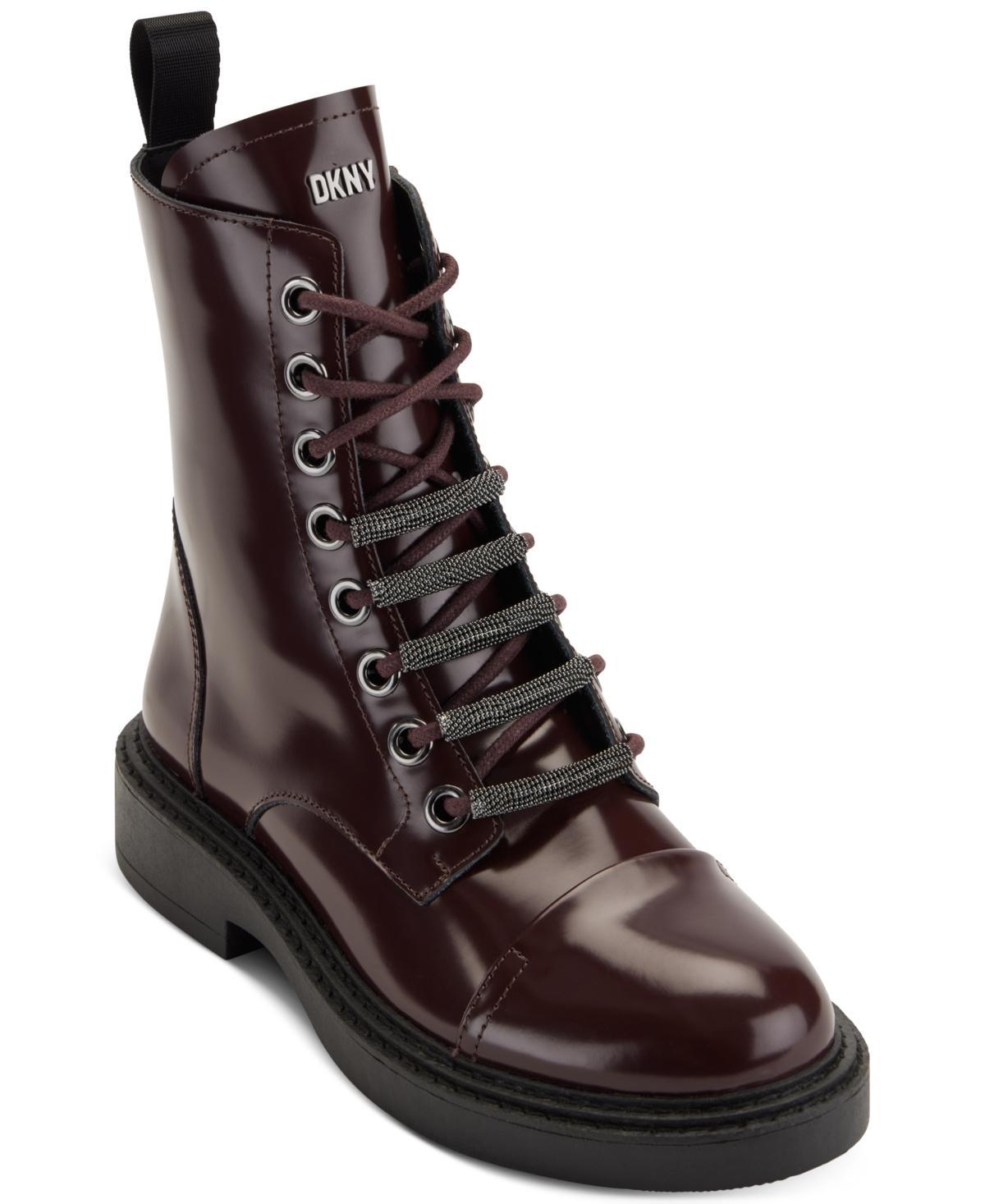 Womens Malaya Lace-Up Combat Booties product image