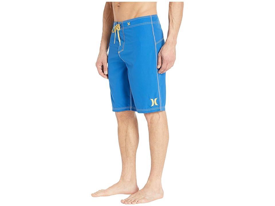 Hurley One Only Boardshort 22 (Team Royal/Yellow) Men's Swimwear Product Image