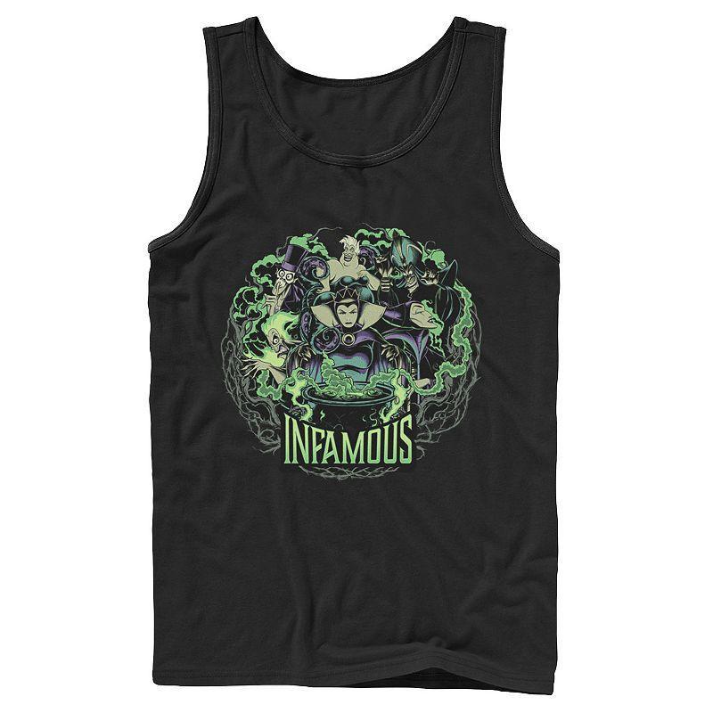 Disneys Villains Infamous Evil Group Mens Tank Top Product Image