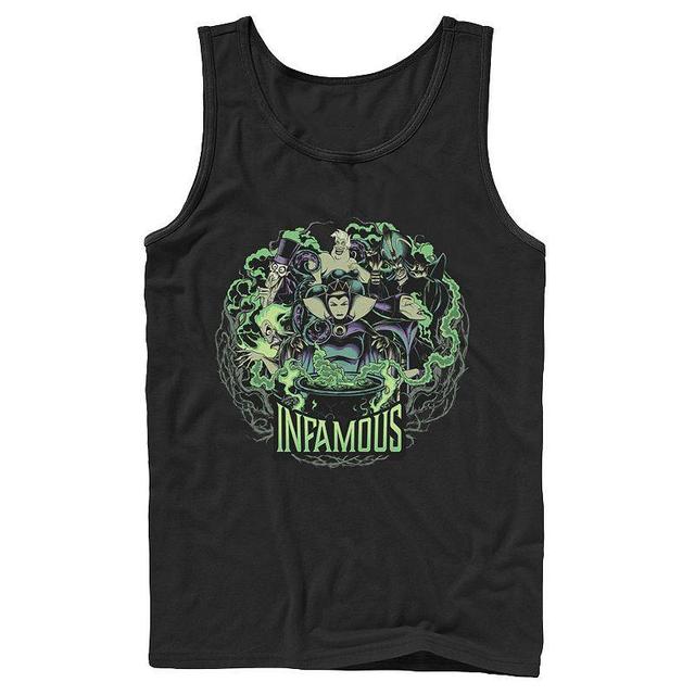 Disneys Villains Infamous Evil Group Mens Tank Top Product Image