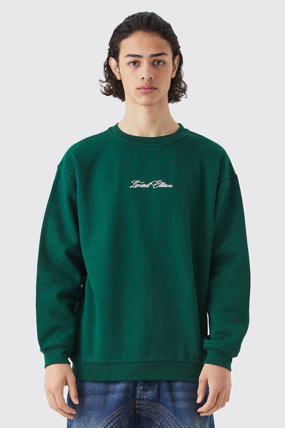 Limited Oversized Sweatshirt | boohooMAN USA Product Image