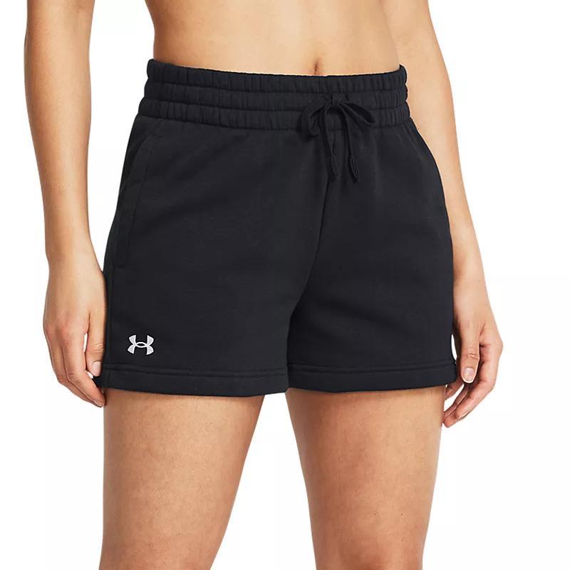 Womens UA Rival Fleece Shorts Product Image