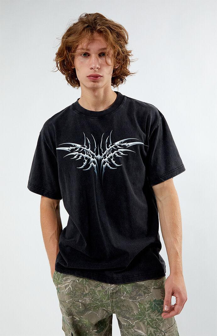 Men's Cyber Wing Oversized T-Shirt Product Image