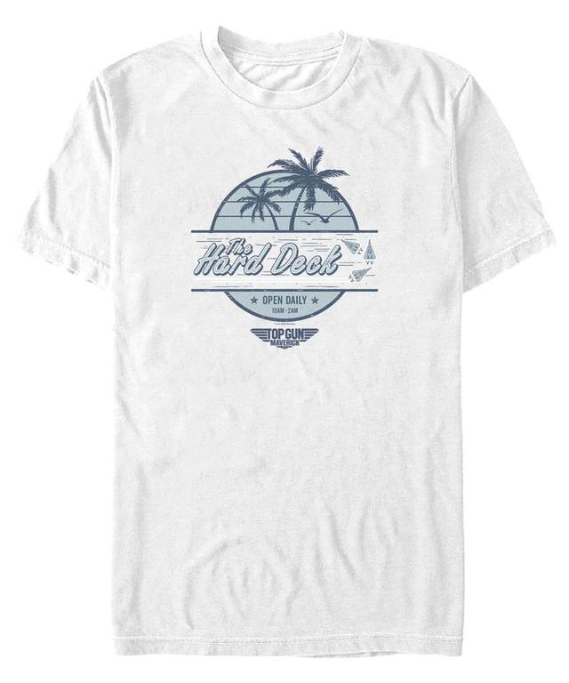 Fifth Sun Mens Top Gun Hard Deck Palms Short Sleeve T-shirt Product Image