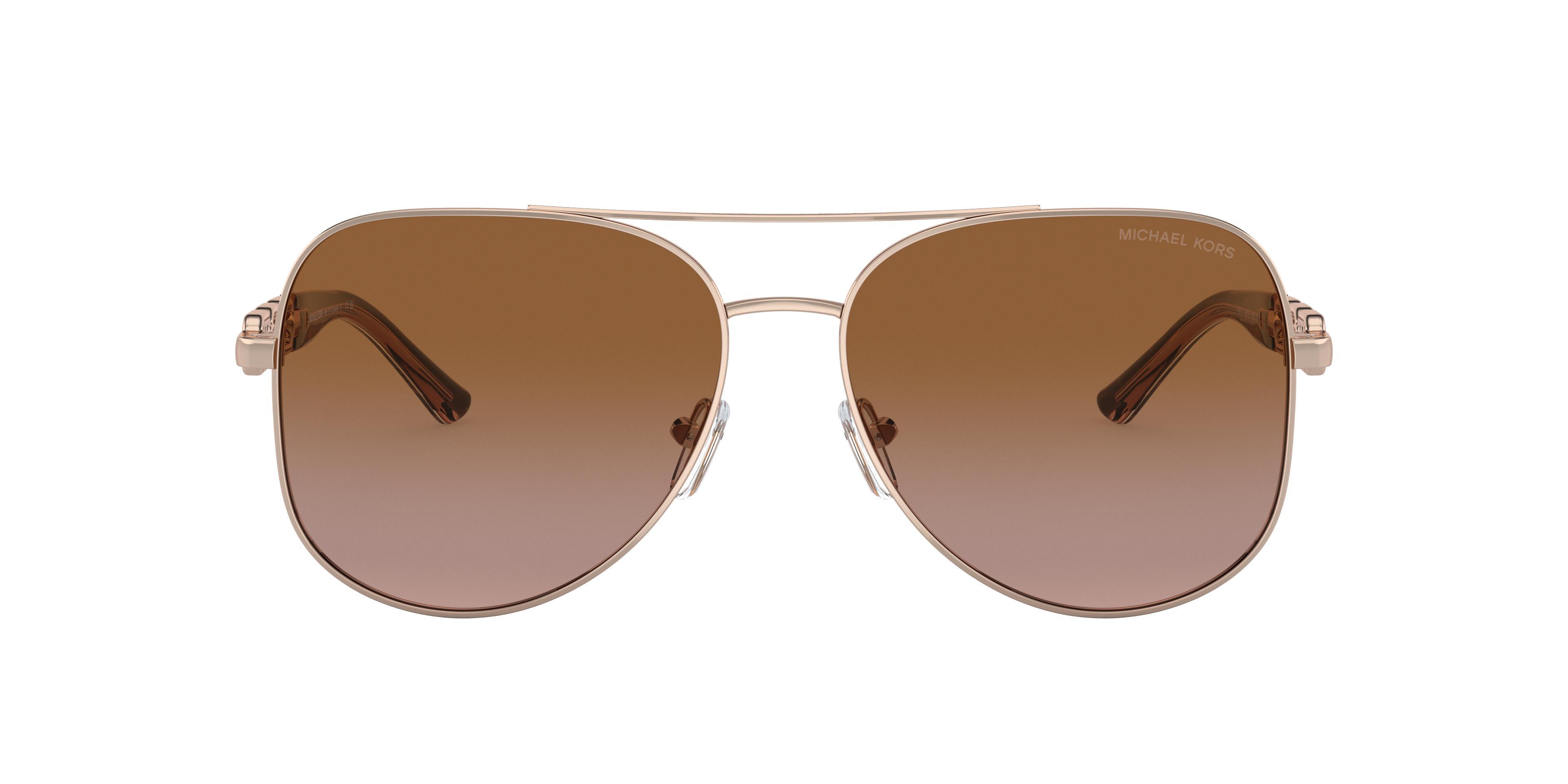 Michael Kors Women's Mk1121 Chianti Sunglasses, Pink, Large Product Image