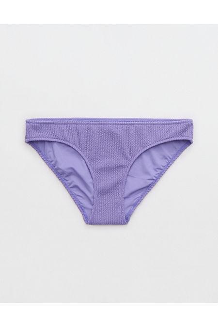 Aerie Crinkle Full Coverage Bikini Bottom Women's Product Image