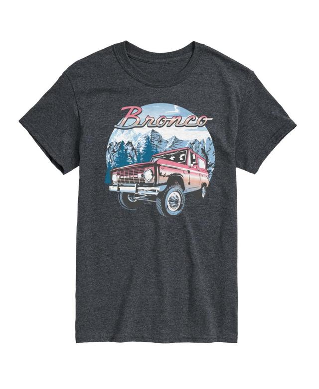 Big & Tall Ford Bronco Snowy Mountains Graphic Tee, Mens Product Image