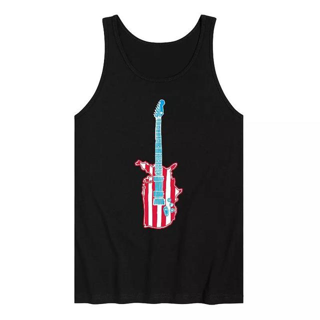 Mens USA Guitar Tank Top Product Image