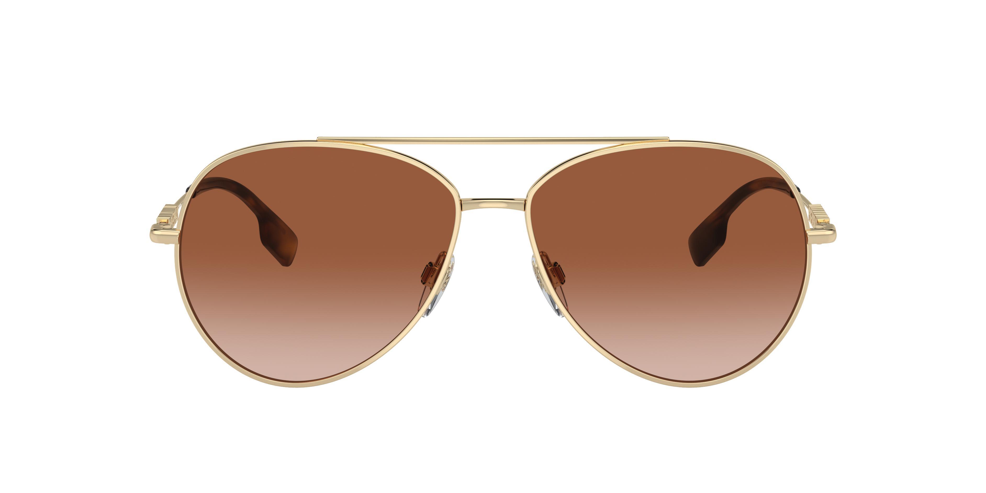 burberry 58mm Gradient Aviator Sunglasses Product Image