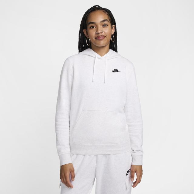 Womens Nike Sportswear Club Fleece Hoodie Birch Grey Product Image