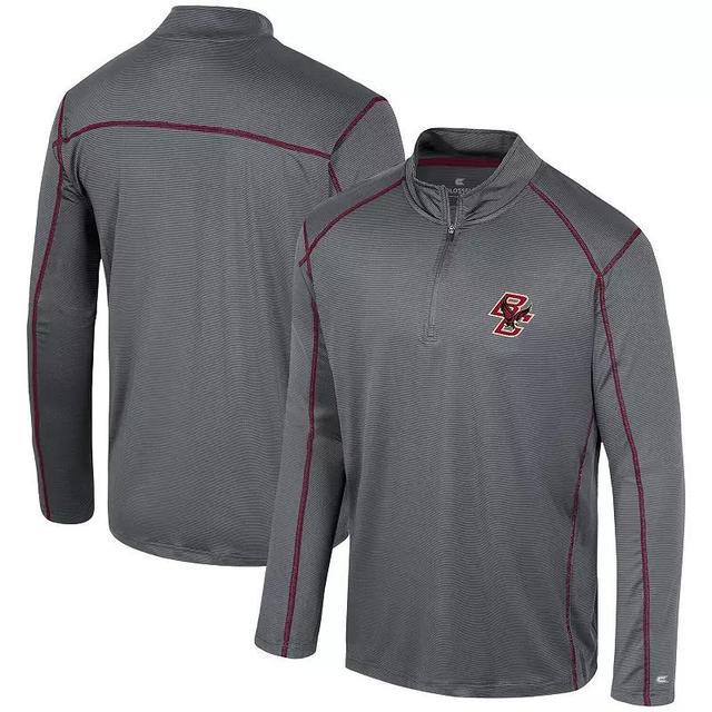 Mens Colosseum Boston College Eagles Cameron Quarter-Zip Windshirt Product Image