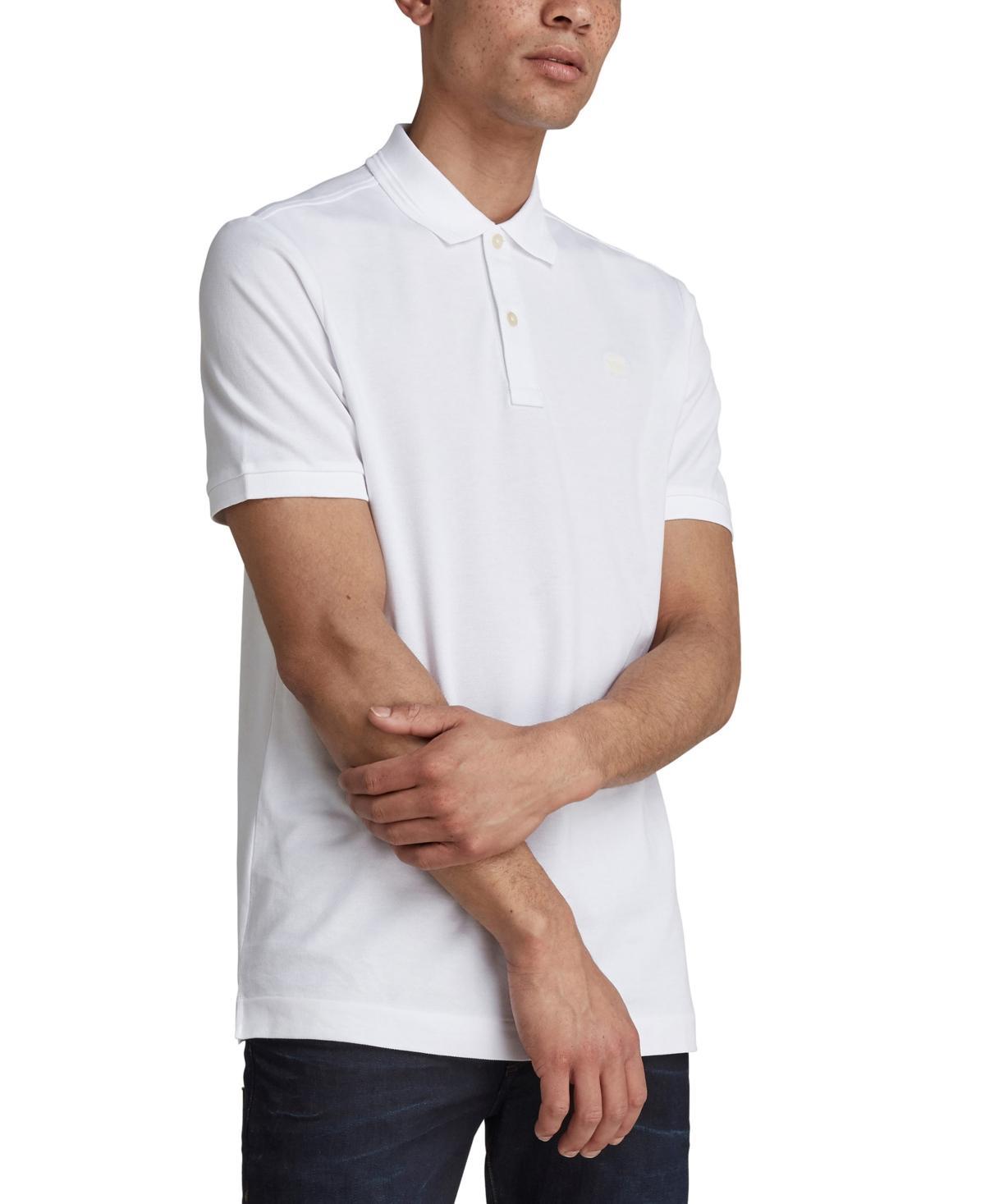 G-Star Raw Mens Dunda Slim Fit Short-Sleeve Logo Polo Shirt Product Image