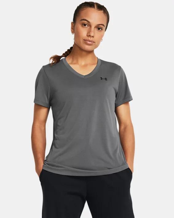 Womens UA Tech V-Neck Short Sleeve Product Image