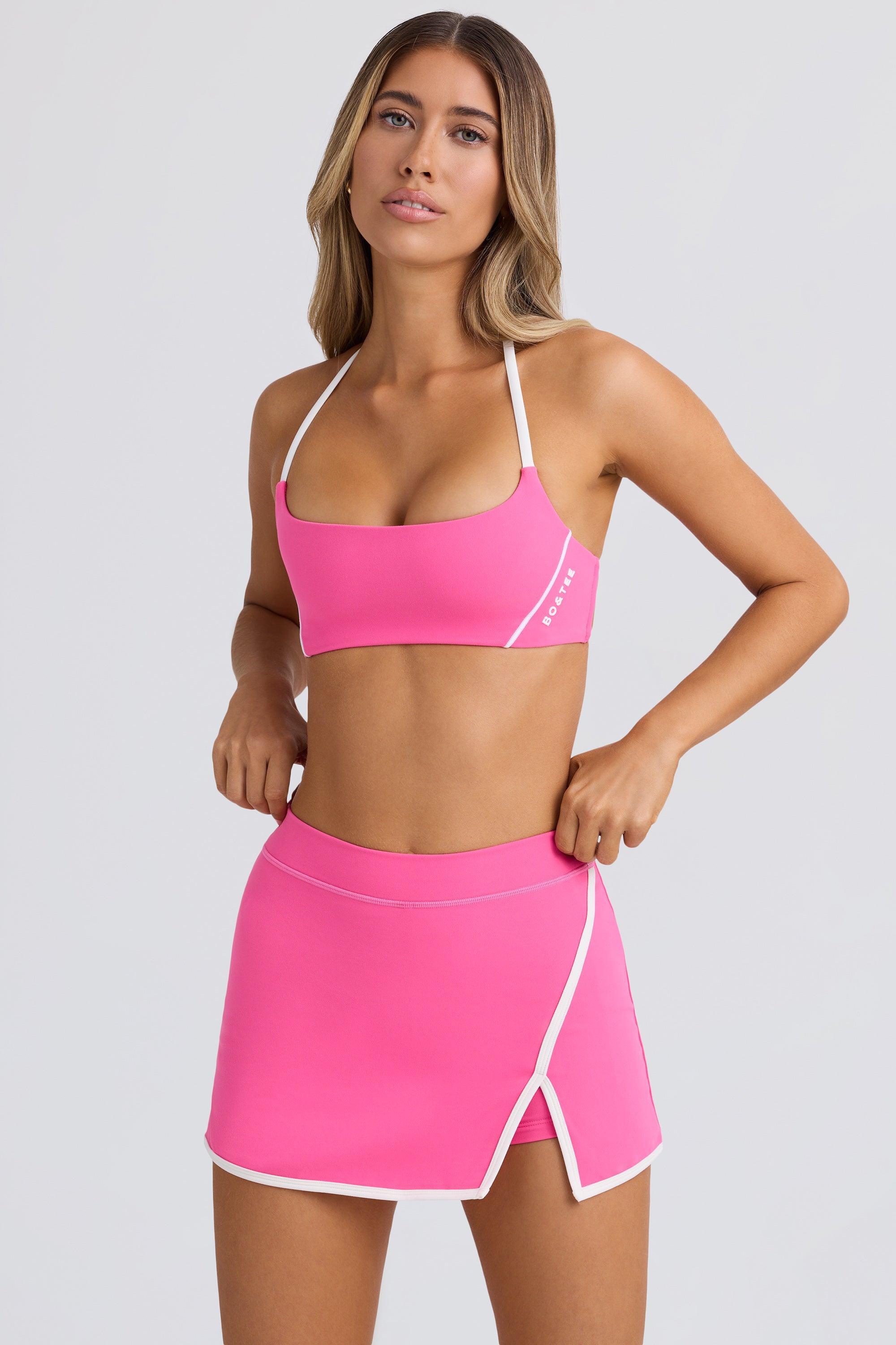 Soft Active Mini Skort in Bubblegum Pink Product Image