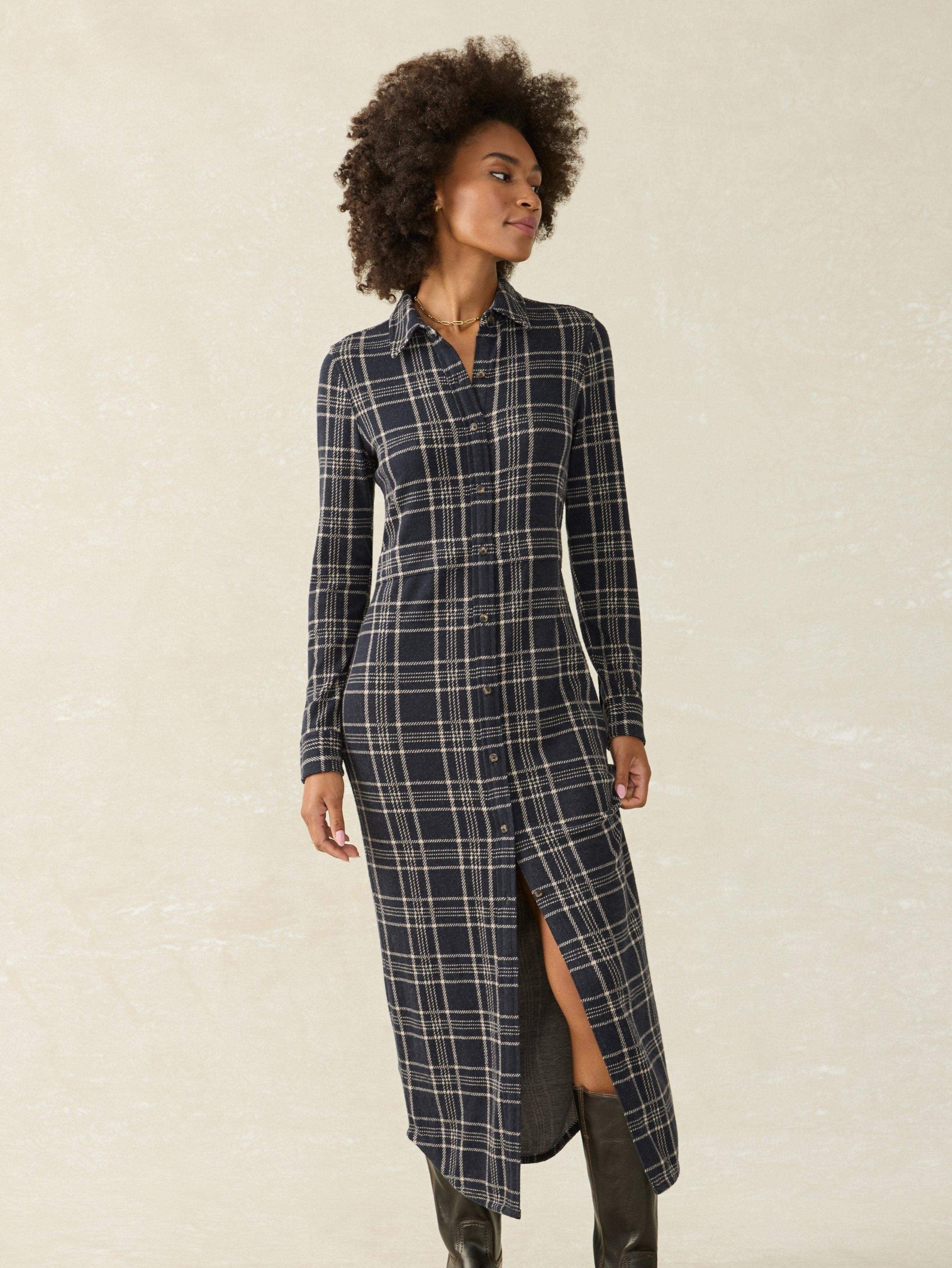 Legend™ Sweater Maxi Dress - Dakota Plaid Female Product Image