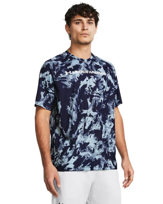 Men's UA Tech™ ABC Camo Short Sleeve Product Image